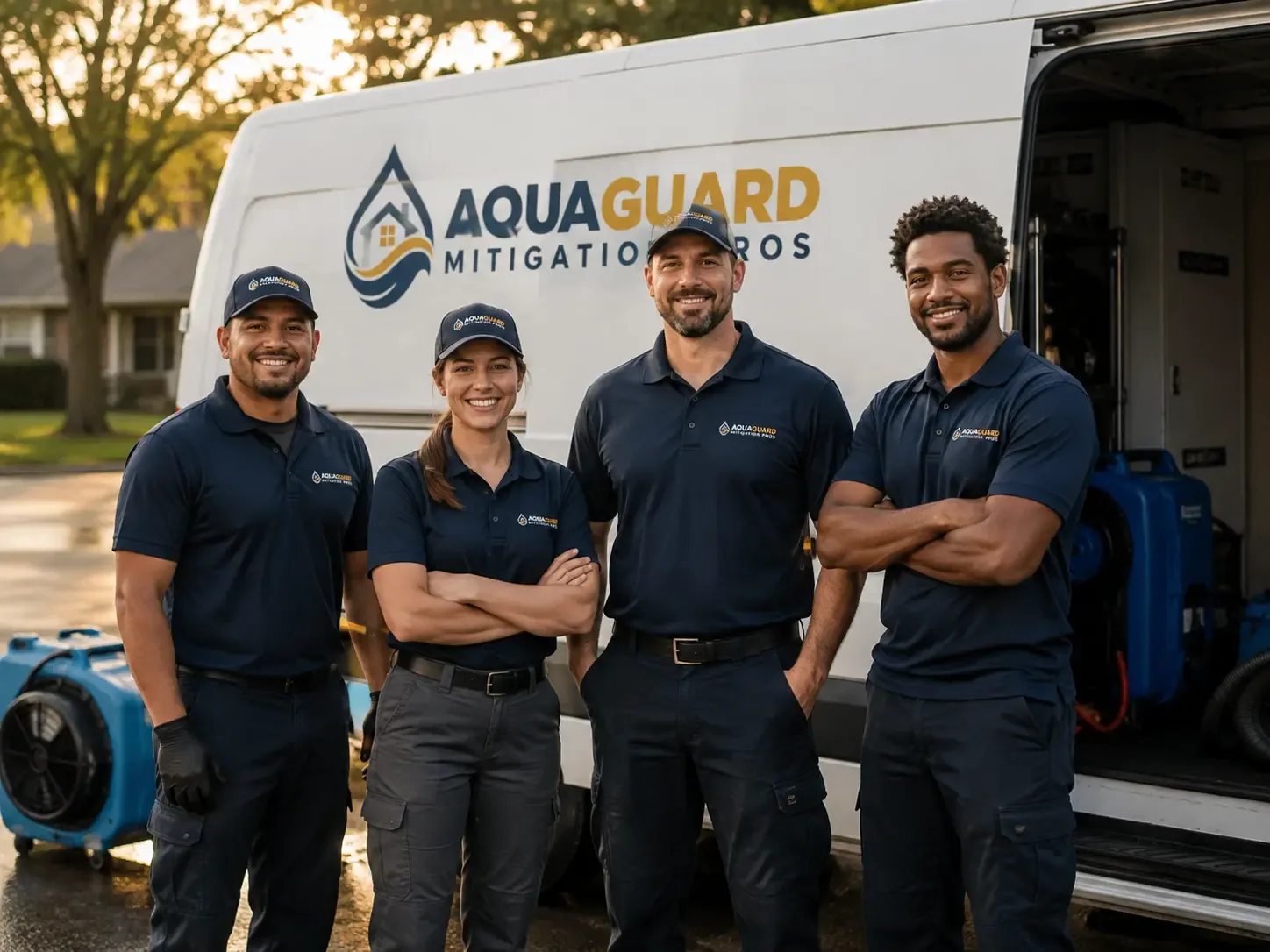 Water Damage Mitigation company in Burkett, TX